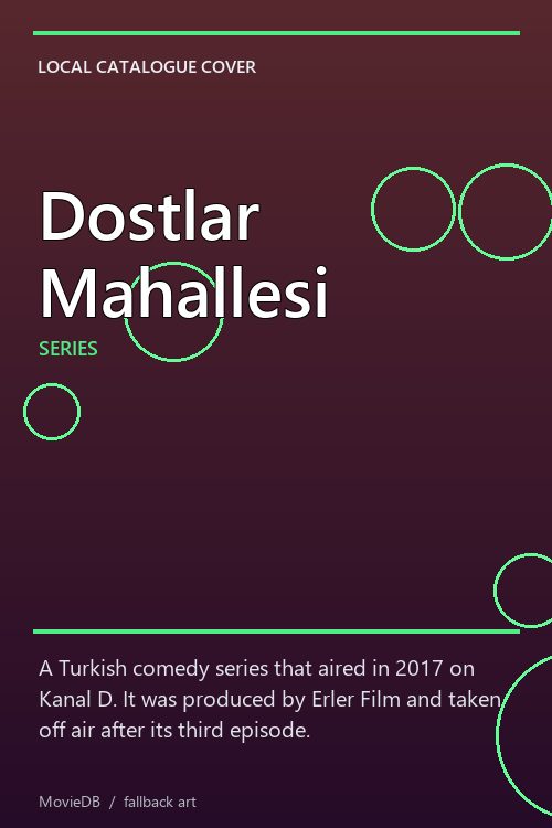 Dostlar Mahallesi poster