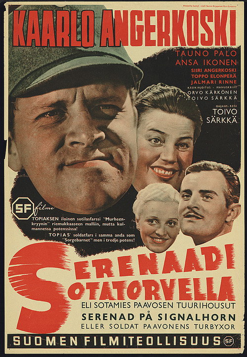 Serenaadi sotatorvella poster