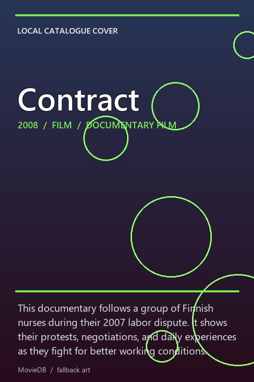 Contract poster