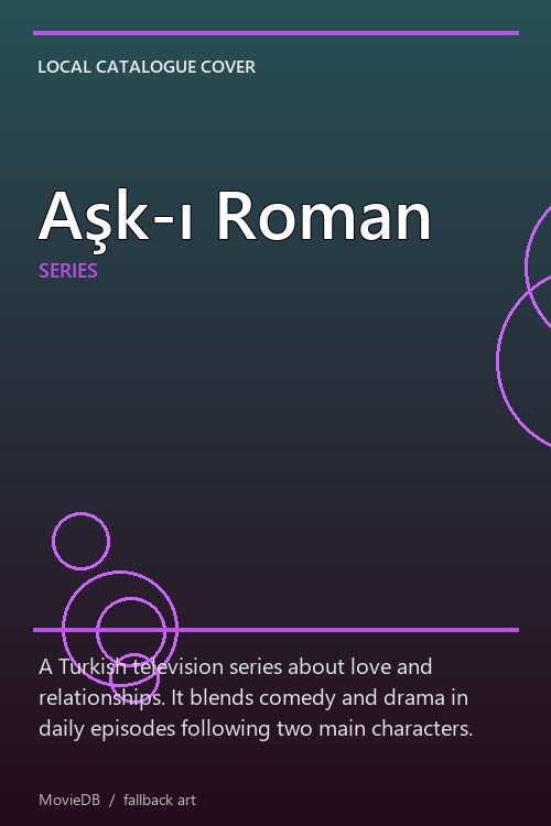 Aşk-ı Roman poster