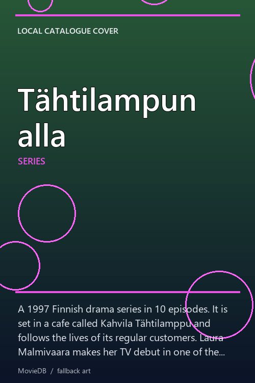 Tähtilampun alla poster