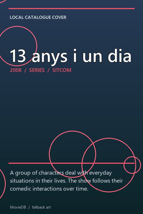 13 anys i un dia poster