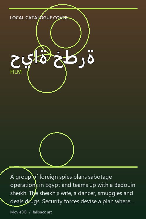 حياة خطرة poster