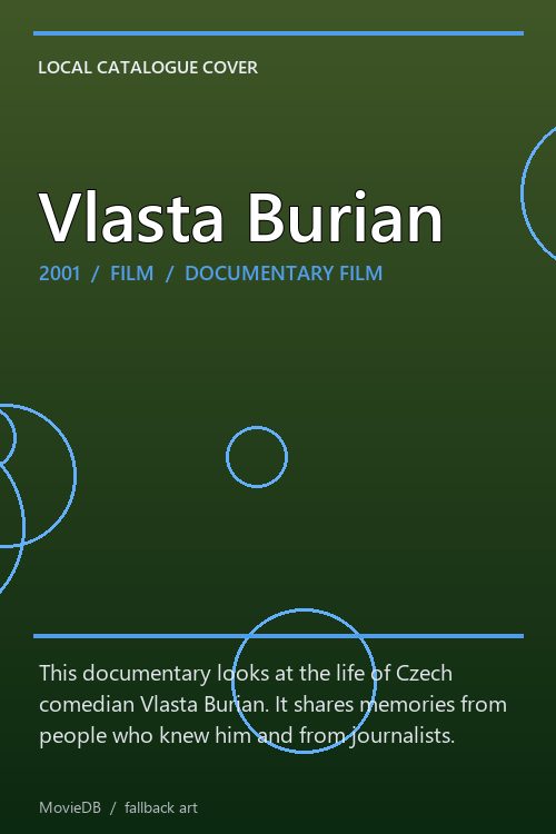 Vlasta Burian poster