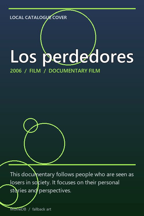Los perdedores poster
