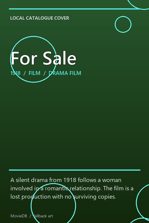For Sale poster