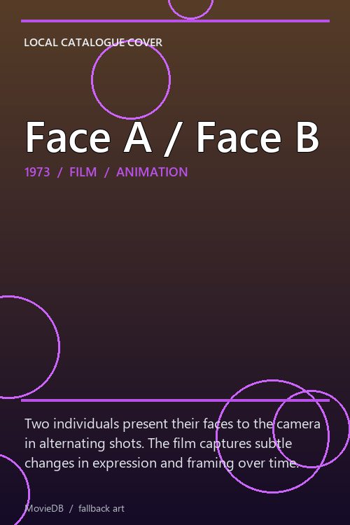 Face A / Face B poster