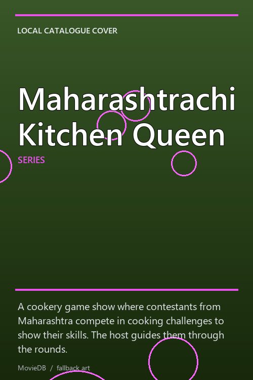 Maharashtrachi Kitchen Queen poster