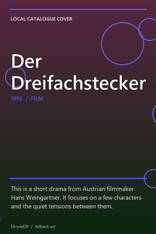Der Dreifachstecker poster