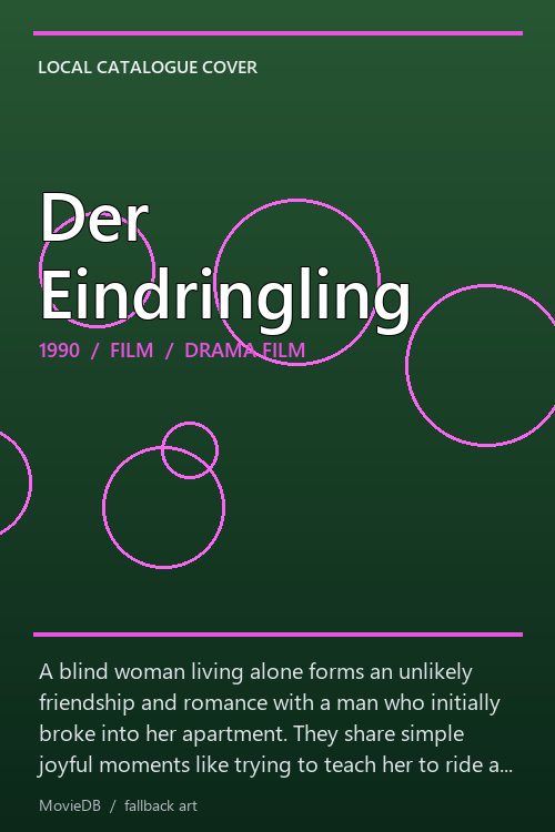 Der Eindringling poster