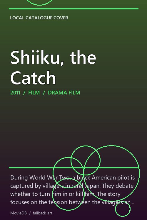 Shiiku, the Catch poster