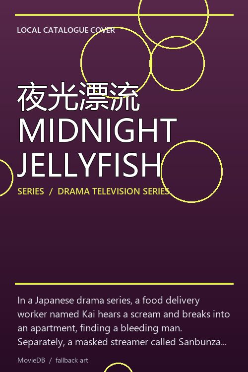 夜光漂流 MIDNIGHT JELLYFISH poster