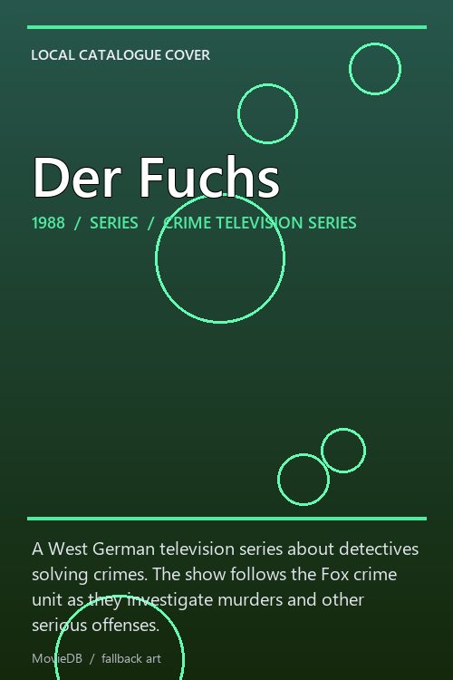 Der Fuchs poster