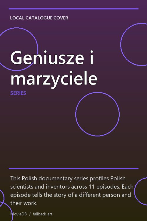 Geniusze i marzyciele poster