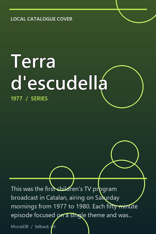 Terra d'escudella poster