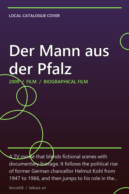 Der Mann aus der Pfalz poster