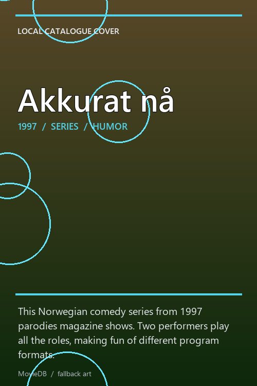 Akkurat nå poster