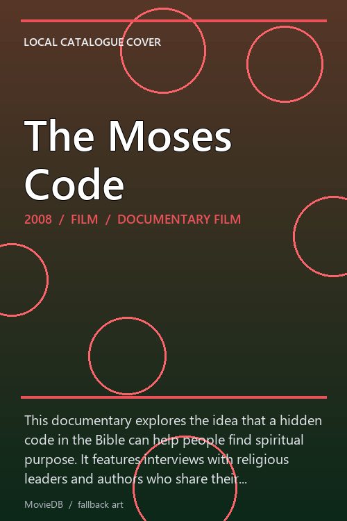 The Moses Code poster