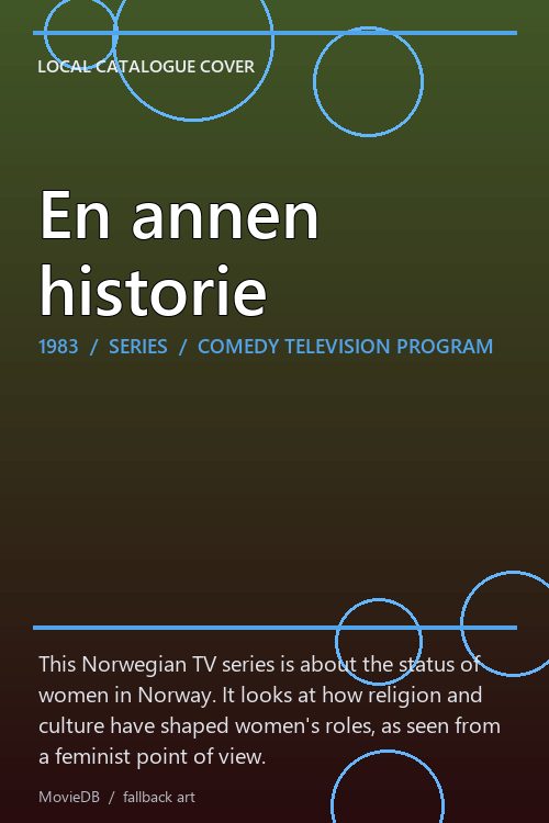 En annen historie poster