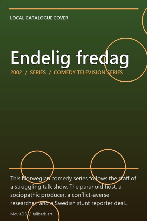 Endelig fredag poster