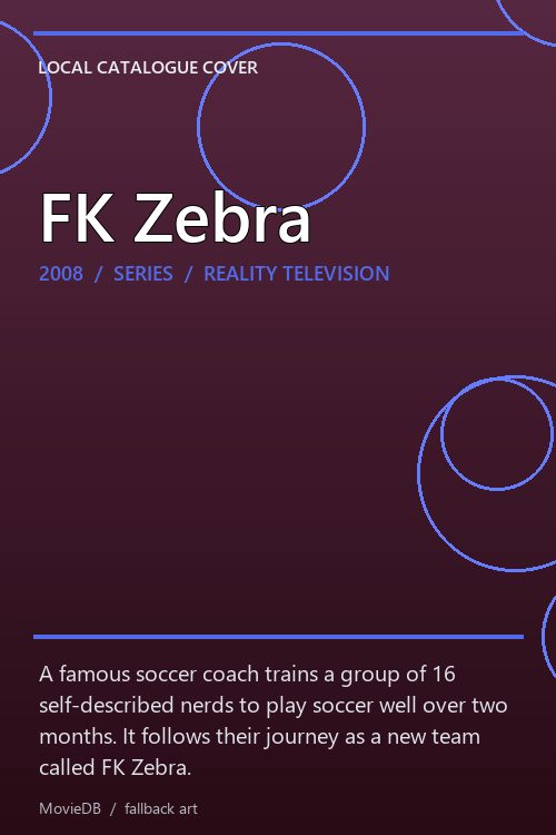 FK Zebra poster