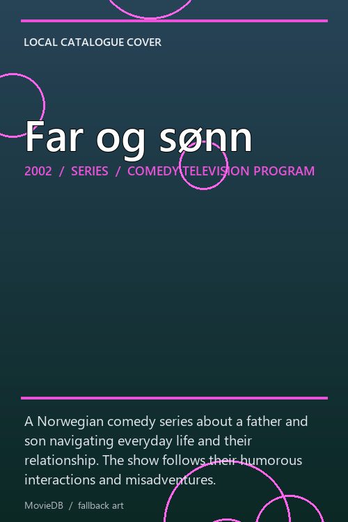 Far og sønn poster