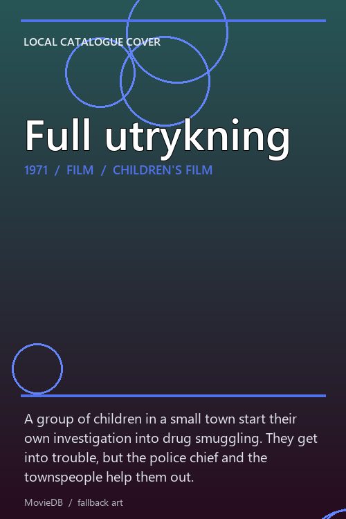 Full utrykning poster