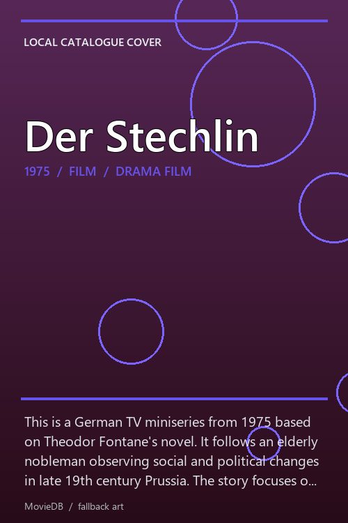 Der Stechlin poster