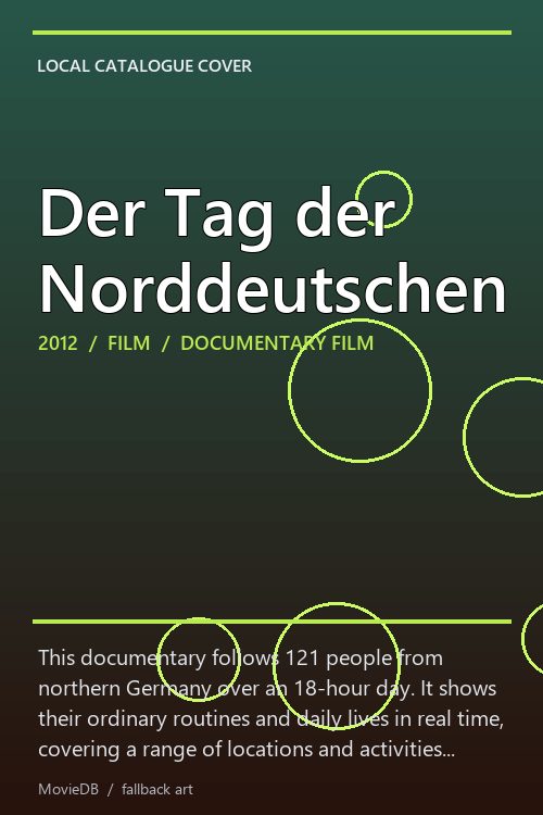 Der Tag der Norddeutschen poster