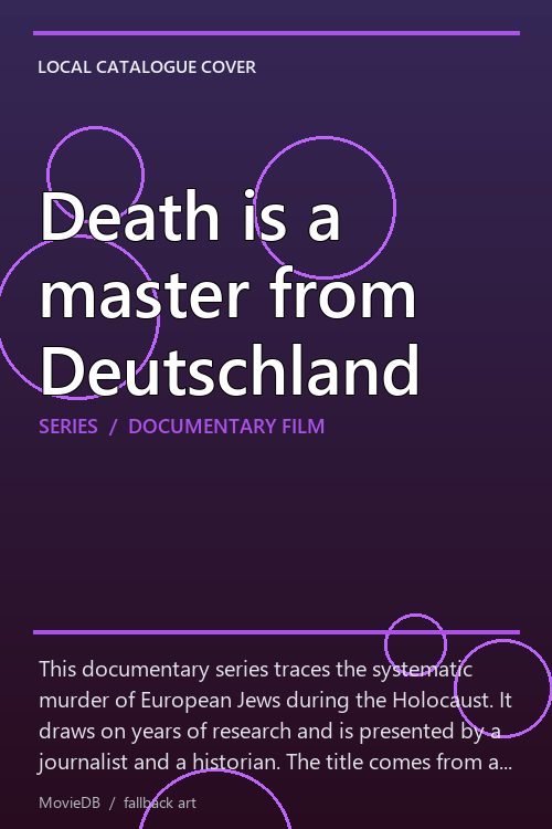 Death is a master from Deutschland poster