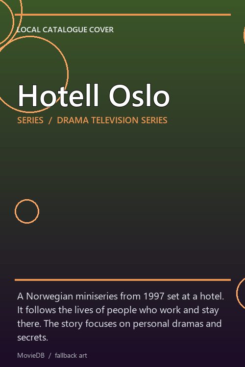 Hotell Oslo poster