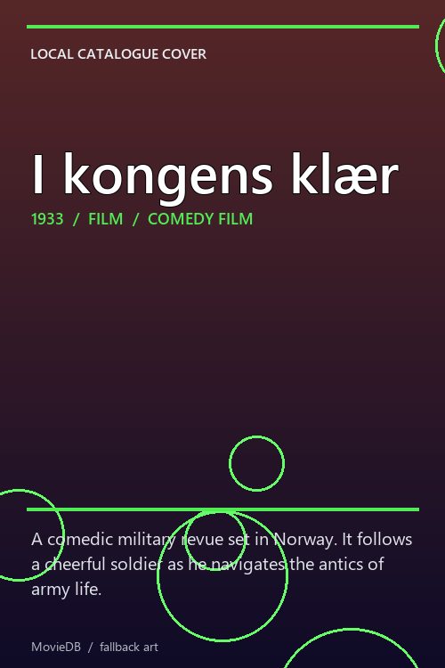I kongens klær poster