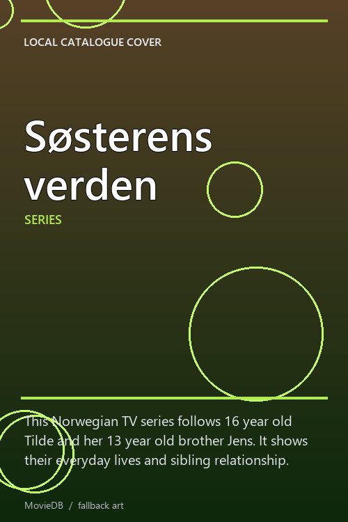 Søsterens verden poster
