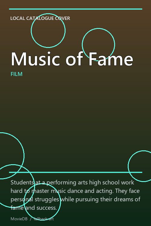 Music of Fame poster