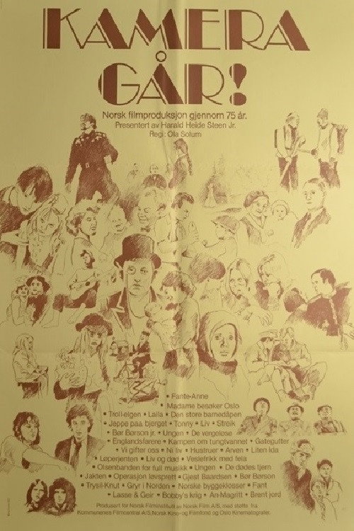Kamera går! poster