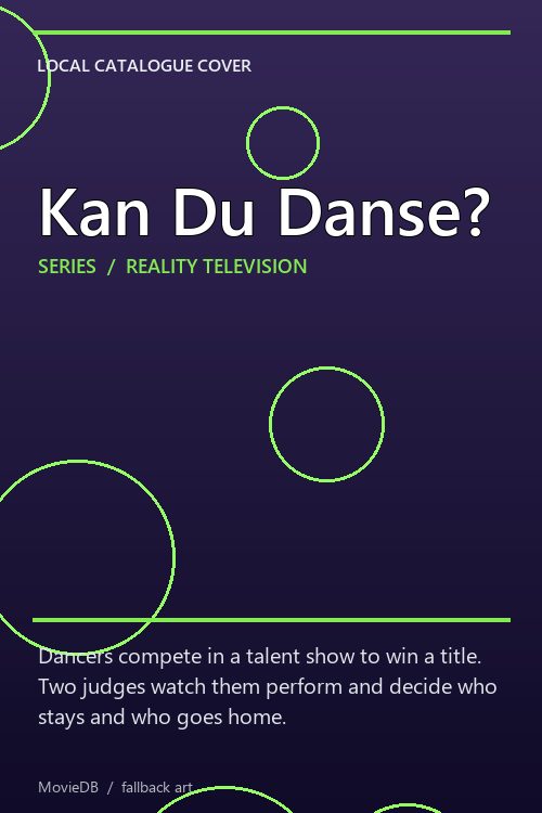 Kan Du Danse? poster
