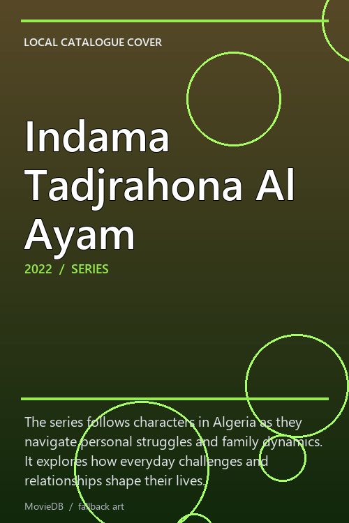 Indama Tadjrahona Al Ayam poster