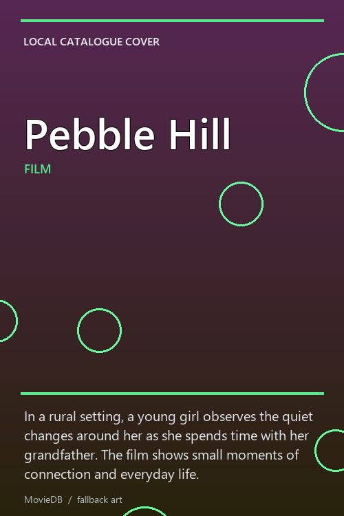 Pebble Hill poster