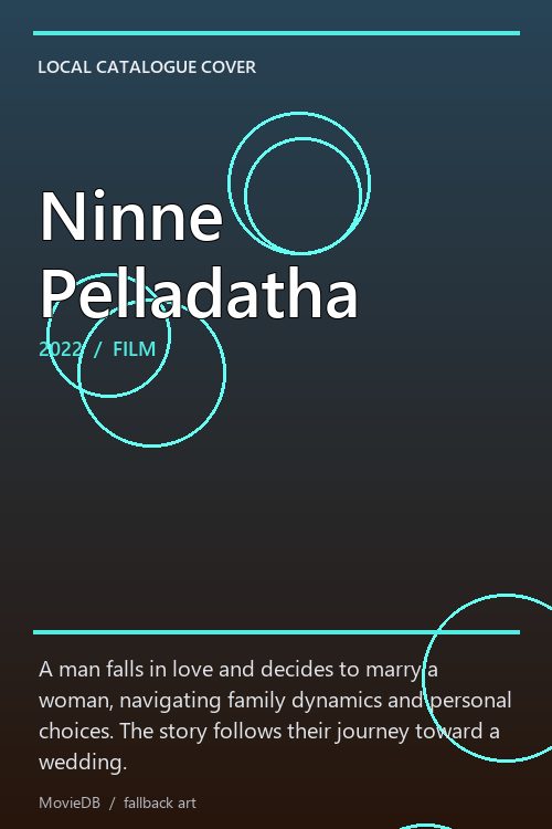 Ninne Pelladatha poster