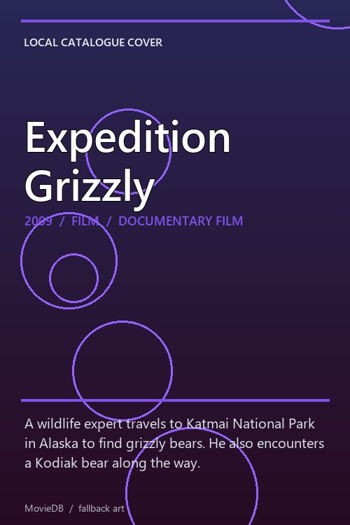 Expedition Grizzly poster
