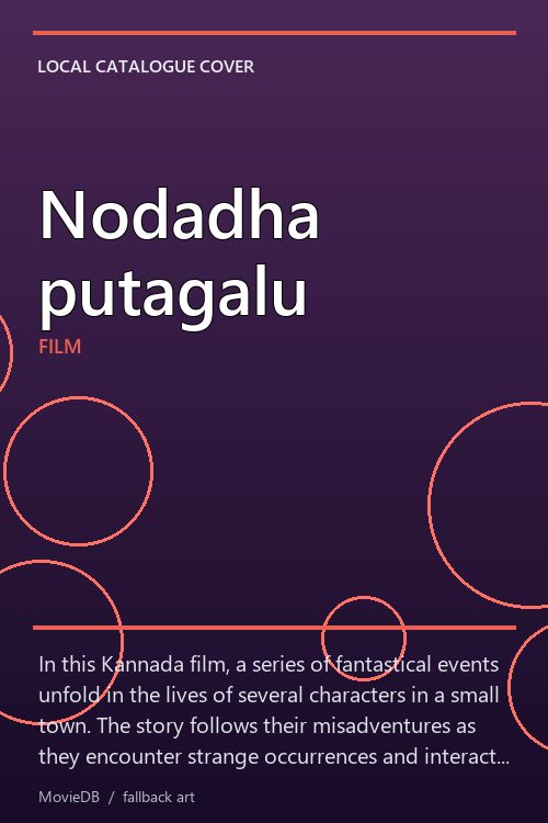 Nodadha putagalu poster