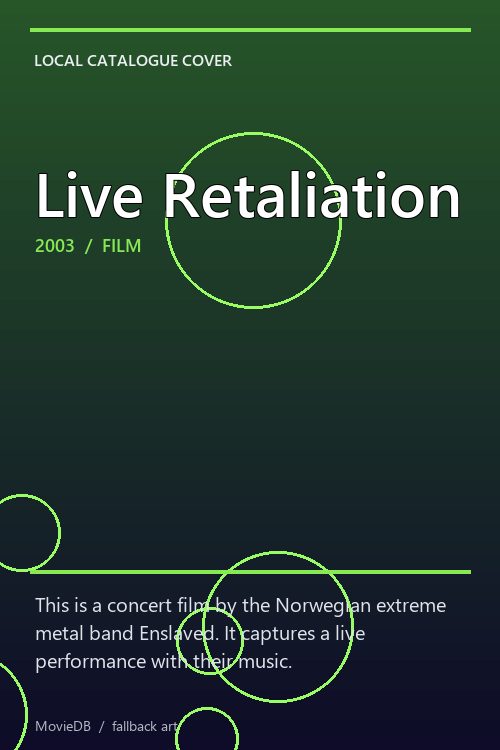 Live Retaliation poster