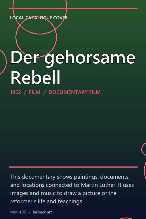 Der gehorsame Rebell poster