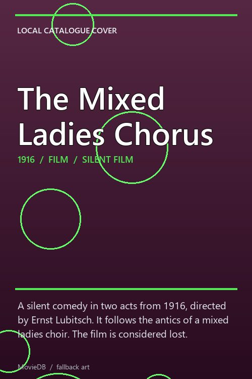 The Mixed Ladies Chorus poster