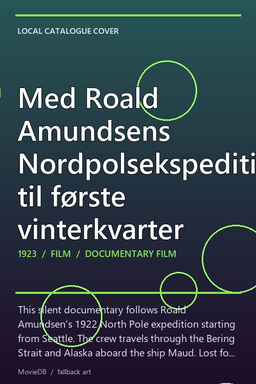 Med Roald Amundsens Nordpolsekspedition til første vinterkvarter poster