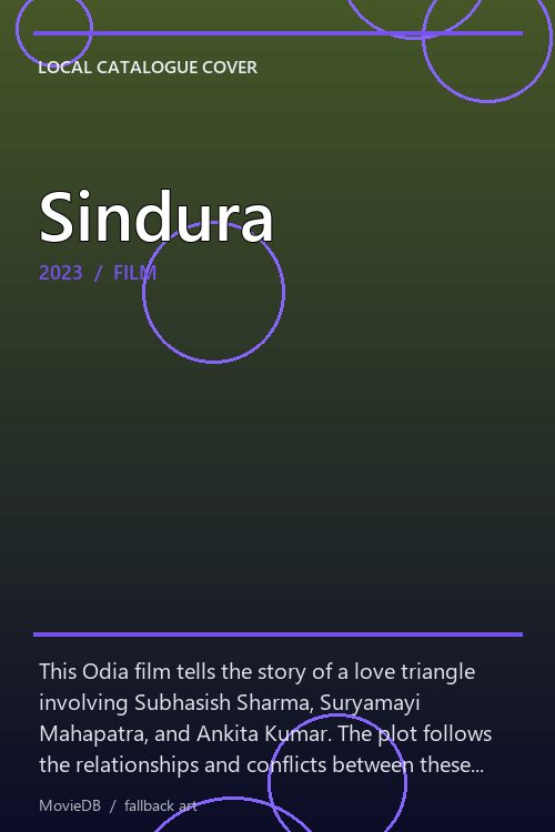 Sindura poster