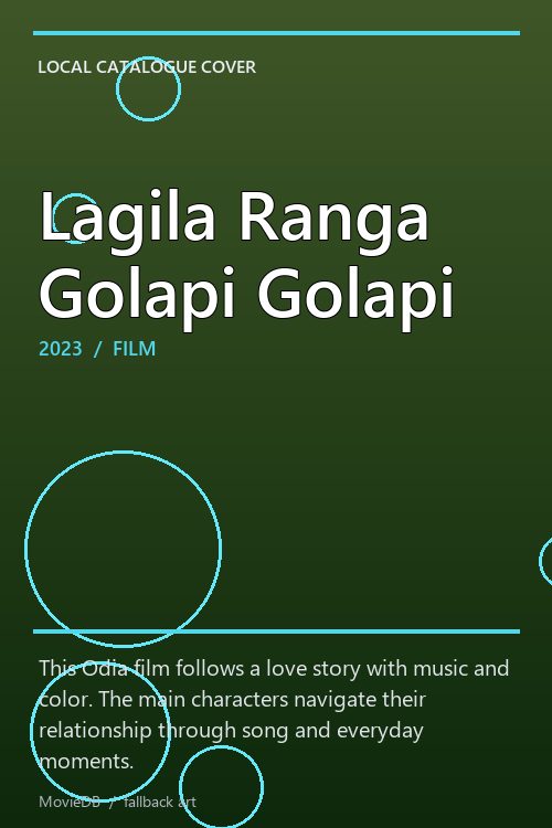 Lagila Ranga Golapi Golapi poster