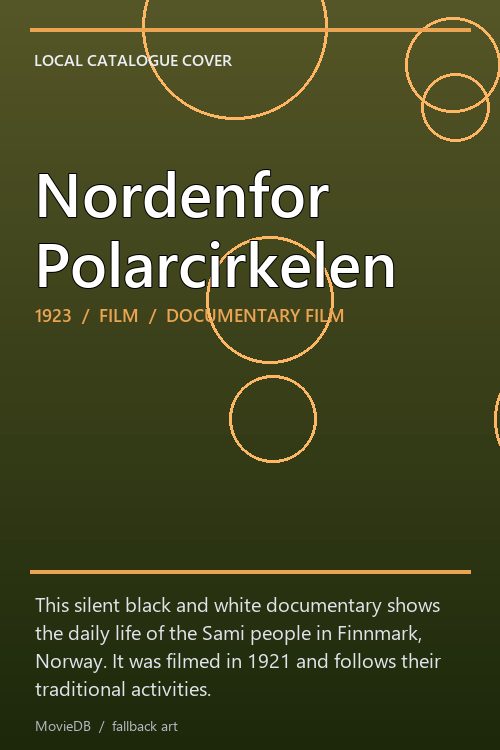 Nordenfor Polarcirkelen poster