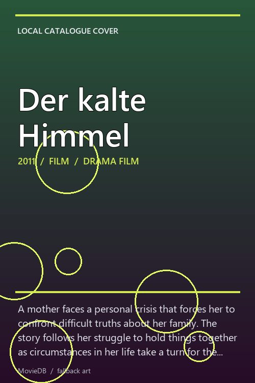 Der kalte Himmel poster