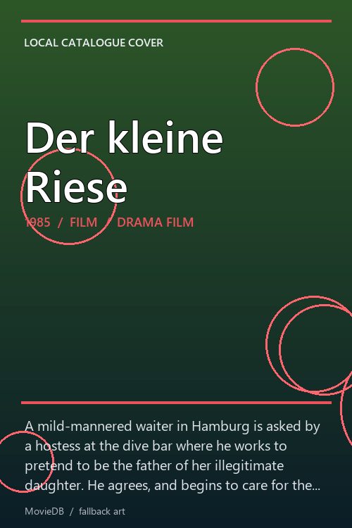 Der kleine Riese poster